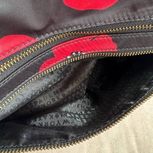Kate Spade Wilson Road Poppy backpack larger size - needs TLC - Picture 14 of 16